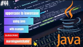 Convert String upper Case in java | convert string uppercase to lowercase in | #string | #java