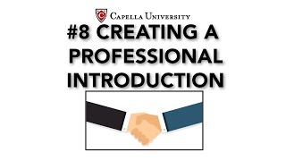 Creating a Professional Introduction