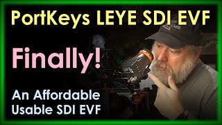 PortKeys LEYE SDI EVF Review - The Affordable Electronic Viewfinder With SDI