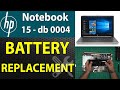 How to Replace Battery in HP 15 Db0004 Laptop - Step-by-Step Guide🔋