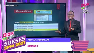 Sukses SPM (2021) - Pecutan | Perniagaan: Kertas 1