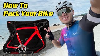 The EASIEST bike bag for travel!  Tips to safely pack your bike with Scicon | 史上最易用既單車旅行袋！ 分享單車旅行貼士