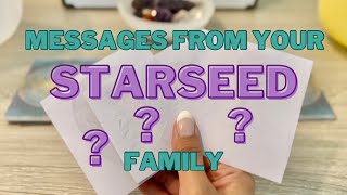 VALUABLE Messages From Your STARSEED Family | Pick A Card Tarot Reading Using Automatic Drawing
