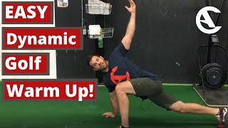 5 Minute Dynamic Golf Warm-Up! [No Equipment Needed!]