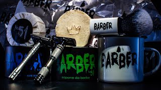 Alysworth Drakkant Ti Safety Razor Vs Carbon Ti + | Alien Shave Area 51 BARBER Puck