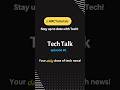 Tech Talk: Daily Tech News by ARCTutorials | Ep #1