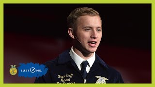 Bryce Cluff's Retiring Address | 2018 National FFA Convention \u0026 Expo