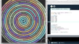 [Processing]Some patterns from rotation