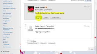How to add to discussion forum