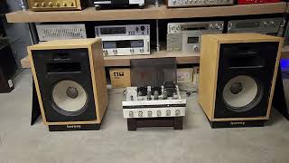 PT.1 - Eico ST-40 7591 Integrated Tube Amplifier \u0026 Klipsch Heresy Speakers