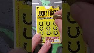 Fast Five. Lucky Ticket.  Pa Lottery Scratch Tickets