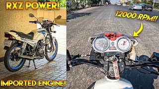 YAMAHA RXZ 6 SPEED ON STEROIDS 😈 12,000 RPM 2 STROKE MADNESS 💥