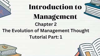 Introduction to Management