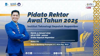 [LIVE DELAY] PIDATO REKTOR AWAL TAHUN 2025