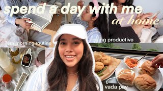spend the day with me vlog (7 am realistic routine, running errands, skincare, cooking & more)