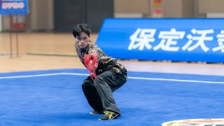 男子枪术  第1名 张仁蜜 吉林 18.920分 2023年全国武术套路冠军赛 2023 National Wushu Routine Championship