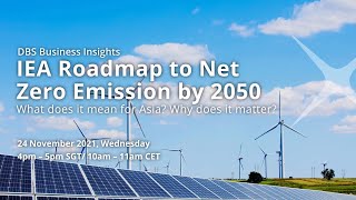 DBS Insights for Business Leaders – IEA Roadmap to Net Zero Emissions by 2050