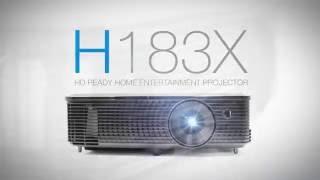 H183X - HD ready home entertainment projector