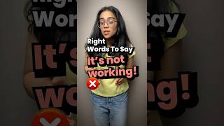 Other Ways To Say - It’s Not Working | Learn Right English Words #speakenglish #learnenglish #esl
