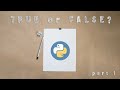 Quiz Game using Object-Oriented Programming in Python | Part 1