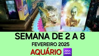 AQUÁRIO ♒️ SEMANA DE 2 A 8 DE FEVEREIRO DE 2025⭐️ 2 acontecimentos para a semana