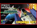 STARFOX 64 [UltraHDMI N64] Walkthrough Part 1 CORNERIA CITY (Double Run) 100% Walkthrough No Comment