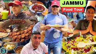 Jammu Street Food|Ep-3|Patake wali Tikki |Malai Barf |Baggar Rajma Chawal| Chajju Poori |Dip Kulcha|