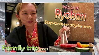 I stayed Japanese style inn and I'm happy with Wagyu!  旅館ってのんびりできて良いよね。