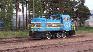 Тепловоз ТГМ23В-1425 близ ст. Таллин-Вяйке / TGM23V-1425 near Tallinn-Väike