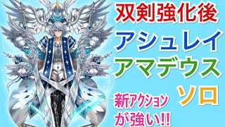 【白猫プロジェクト】[双剣強化後]アシュレイ ソロ 地獄極楽アマデウス