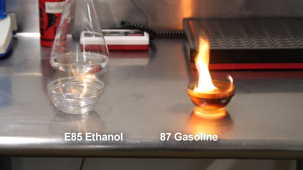 E85 Vs Gas Youtube