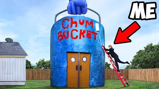 I Built the SpongeBob Chum Bucket!