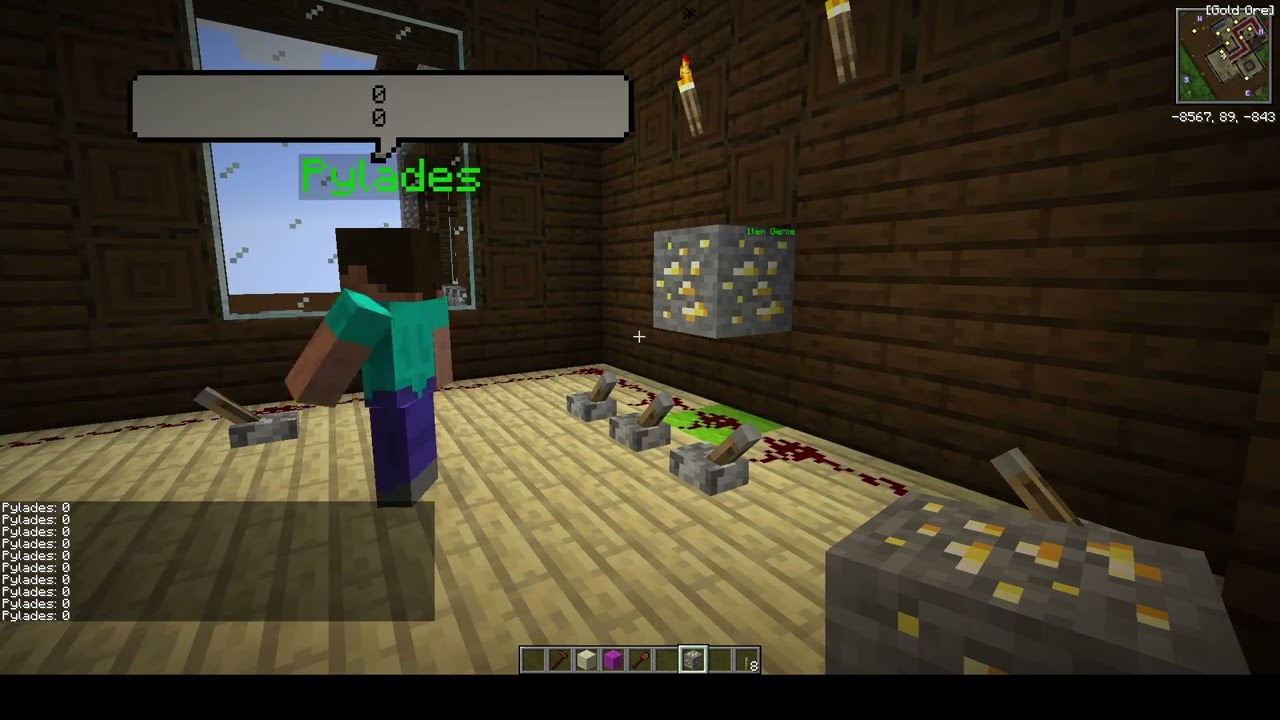 Minecraft Custom NPCs Scripting - Control NPC With Redstone Etc - YouTube