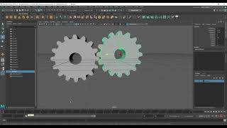 Maya - Easy Gear Animation with FieldsSolvers