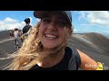 volcano boarding 🌋🏄🏼‍♀️ cerro negro en nicaragua 🇳🇮