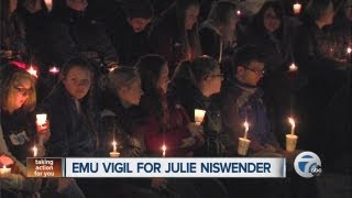 EMU vigil held for Julia Niswender