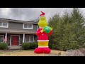 dr. seuss gemmy airblown inflatable grinch holding ornament 18ft review 4k