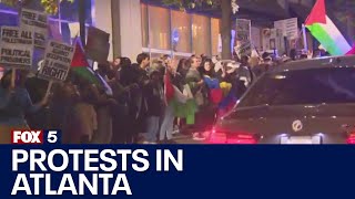 Pro-Palestinian rally in Midtown Atlanta | FOX 5 News
