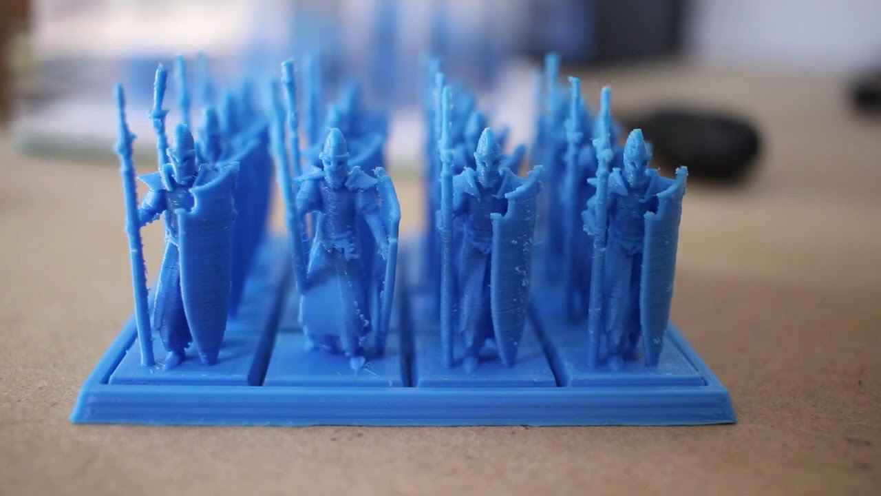 3D Printing Warhammer Fantasy Minis On A FDM Printer (01) - YouTube