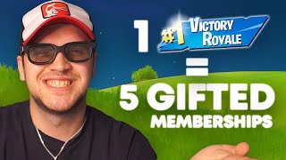 5 GIFTED ПОСЛЕ СЕКОЈ VICTORY ROYALE!