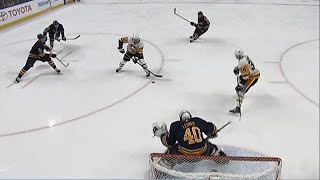 Crosby converts on Sabres' giveaway