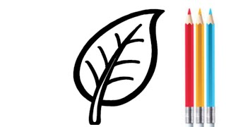 Leaf drawing/ leaf draw/ #shortvideos.