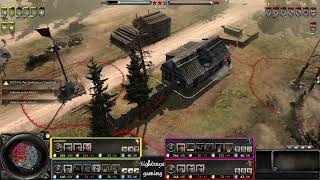 COH2 2v2 smallNhii (US) \u0026 MeowMoewWithWind (SU) vs Goat Army (OK) \u0026 NFJO (OH)