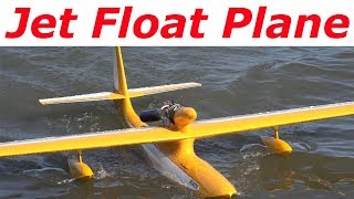 【HD】Jet Float Plane 'Yellow Marine' ジェットRC水上機