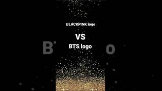 Blackpink logo VS BTS logo #shorts