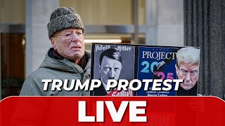 LIVE | PROTESTERS gather in NYC against TRUMP ADMINISTRATION actions