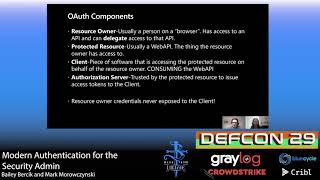 DEFCON29 - Modern Authentication for the Security Admin
