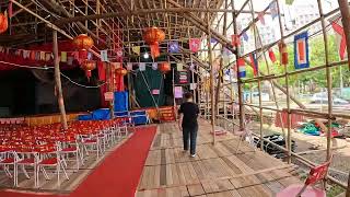 大澳,楊公侯王寶誕戲棚 Tai O, Yeung Hau’s birthday celebration stage  2023-07-22