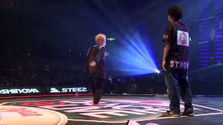 SHUHO(TOKYO FOOTWORKZ) vs Twins Daddy(PYRO) DANCE@LIVE JAPAN FINAL 2014 HOUSE【QUARTERFINAL】