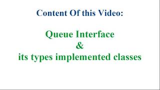 Java 16 | Queue Interface